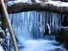 Wasserfall Foto: Eiszapfen